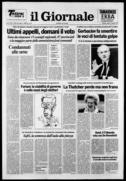 Il giornale : quotidiano del mattino